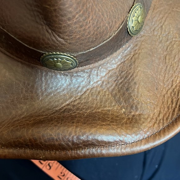 Leather Henschel Hat size large - Picture 16 of 16